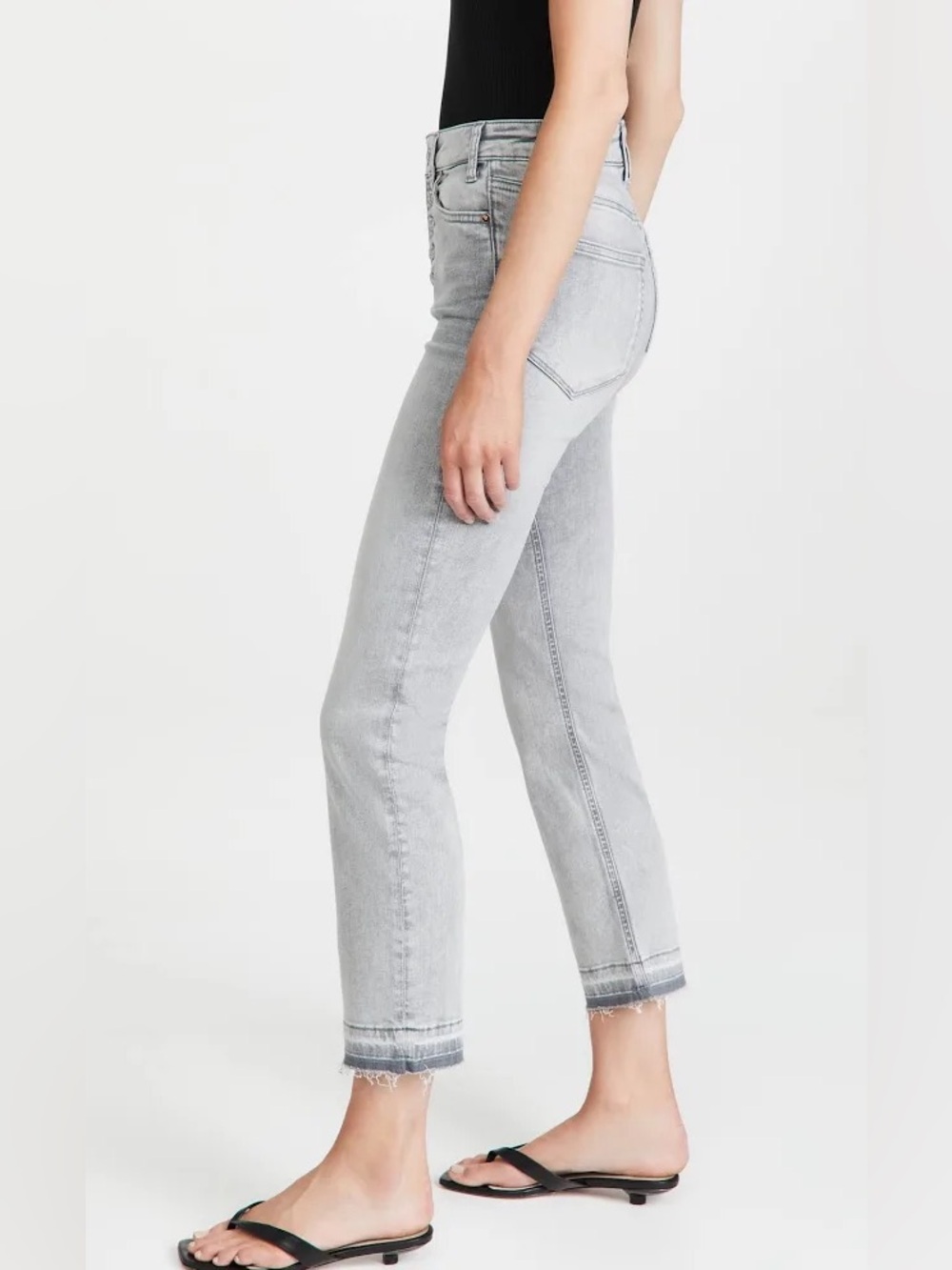 PAIGE Cindy Crop High Rise Straight
Jeans SZ 30 - Picture 11 of 11
